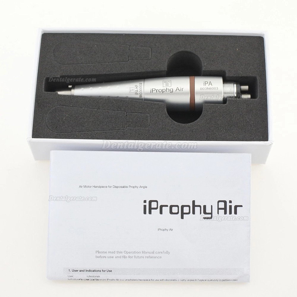 iProphy Air Dental Prophylaxe-Handst&uuml;ck (iPA-Handst&uuml;ckkopf + iPA-Motor, 4-Loch-Anschluss)